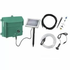 Acheter ? Kit D'arrosage Solaire Avec Batterie, Panneau, Pompe, Tuyau, Buses, Etc. Esotec ?