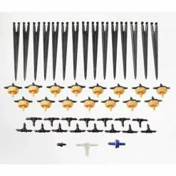 Acheter ? Kit D'arrosage Solaire Avec Batterie, Panneau, Pompe, Tuyau, Buses, Etc. Esotec ? -ESOTEC Boutique 11193948 5