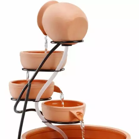 De gros ? Fontaine Solaire Cascade Avec Batterie + LED Fontaine Solaire Fontaine De Jardin Esotec 101304 ⭐ 7 De gros ? Fontaine Solaire Cascade Avec Batterie + LED Fontaine Solaire Fontaine De Jardin Esotec 101304 ⭐ – Image 5