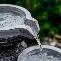 Budget ? ESOTEC Fontaine De Jardin, Fontaine Cascade, Fontaine Décorative, 230V 101453 ? -ESOTEC Boutique 26787378 3