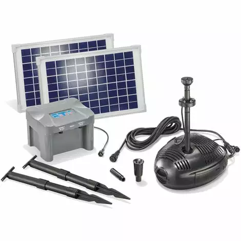 Meilleur prix ? Pompe Solaire De Bassin Avec Batterie Rechargeable 20W Pompe Solaire De Jardin Pompe De Bassin étang Esotec 101724 ? 3 Meilleur prix ? Pompe Solaire De Bassin Avec Batterie Rechargeable 20W Pompe Solaire De Jardin Pompe De Bassin étang Esotec 101724 ?
