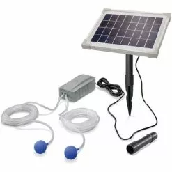 De gros ? Aérateur De Bassin Solaire 5W 200 L/h Pompe Aération De Bassin Oxygène Esotec 101844 ?