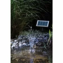 Sortie ? Pompe Solaire Pour Bassin 5W Avec Batterie Et LED Pour Bassin De Jardin Bassin Esotec 101920 ? -ESOTEC Boutique 26787784 4