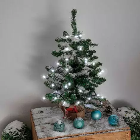 Sortie ? Chaîne Lumineuse Solaire Premium 60 LED Décoration De Noël De Jardin Blanc Froid Esotec 102167 ? 3 Sortie ? Chaîne Lumineuse Solaire Premium 60 LED Décoration De Noël De Jardin Blanc Froid Esotec 102167 ?