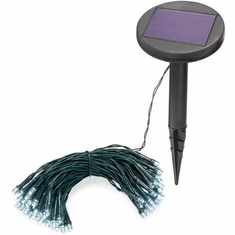 Sortie ? Chaîne Lumineuse Solaire Premium 60 LED Décoration De Noël De Jardin Blanc Froid Esotec 102167 ? 4 Sortie ? Chaîne Lumineuse Solaire Premium 60 LED Décoration De Noël De Jardin Blanc Froid Esotec 102167 ? – Image 2
