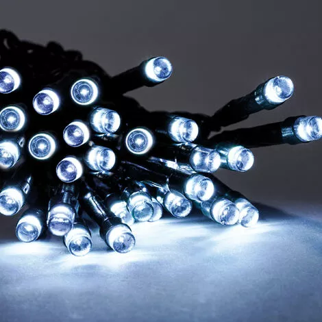 Sortie ? Chaîne Lumineuse Solaire Premium 60 LED Décoration De Noël De Jardin Blanc Froid Esotec 102167 ? 5 Sortie ? Chaîne Lumineuse Solaire Premium 60 LED Décoration De Noël De Jardin Blanc Froid Esotec 102167 ? – Image 3