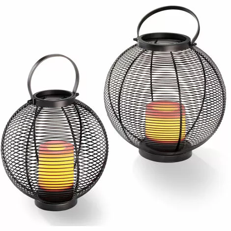 Tout neuf ? Lampes Décoratives Solaires Lot De 2 Lampes De Jardin Lanterne Lumière Solaire Extérieure Esotec 102215 ✨ 4 Tout neuf ? Lampes Décoratives Solaires Lot De 2 Lampes De Jardin Lanterne Lumière Solaire Extérieure Esotec 102215 ✨ – Image 2