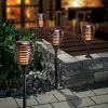 Coupon ? Torche Solaire Lot De 4 Torche De Jardin Effet Flamme Lampe Solaire Jardin Esotec 102484 ? -ESOTEC Boutique 26788545 1