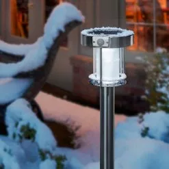 Bon marché ? Lumière Solaire De Chemin Ancona Détecteur De Mouvement Blanc Froid + Chaud Jardin, Esotec 102534 ? -ESOTEC Boutique 26788565 4