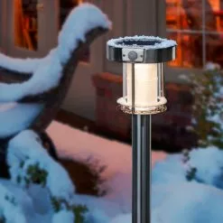 Bon marché ? Lumière Solaire De Chemin Ancona Détecteur De Mouvement Blanc Froid + Chaud Jardin, Esotec 102534 ? -ESOTEC Boutique 26788565 5