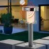 Acheter ? Lampadaire Solaire Ancona Détecteur De Mouvement Blanc Froid + Chaud Jardin Esotec 102536 ?
