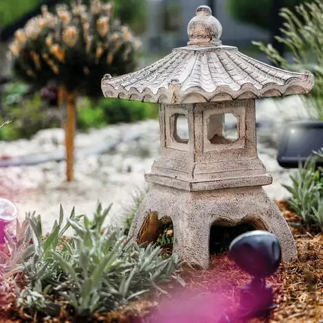 Nouveau ✔️ Pagode Solaire Avec Spot LED 3500K Eclairage Jardin Deco Asia Esotec 102550 ? 5 Nouveau ✔️ Pagode Solaire Avec Spot LED 3500K Eclairage Jardin Deco Asia Esotec 102550 ? – Image 3