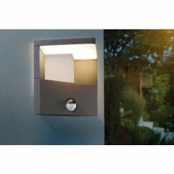 Budget ? ESOTEC Applique Murale D’extérieur à Capteur LED Blanc Chaud 3000K 650lm 10 Watts Applique D’extérieur, 201164 ❤️ -ESOTEC Boutique 26789153 4