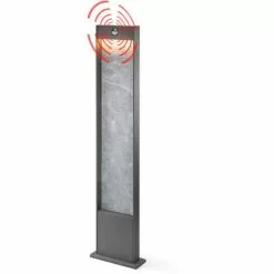 Acheter ? ESOTEC LED Capteur Chemin Lumière Blanc Chaud 3000K 800lm 15 Watts Lampe Borne D’éclairage 201182 ?