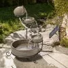 Le moins cher ✨ Fontaine à Cascade Solaire Jardin Fontaine Solaire Fontaine De Jardin Fontaine Esotec 101306 ? -ESOTEC Boutique 26789492 1