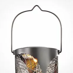 Vente flash ? Lampe Solaire Laurelia En Métal, Lampe Solaire De Jardin LED Blanc Chaud, Esotec 102323 ? -ESOTEC Boutique 26789573 3