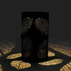 Vente flash ? Lampe Solaire Laurelia En Métal, Lampe Solaire De Jardin LED Blanc Chaud, Esotec 102323 ? -ESOTEC Boutique 26789573 4