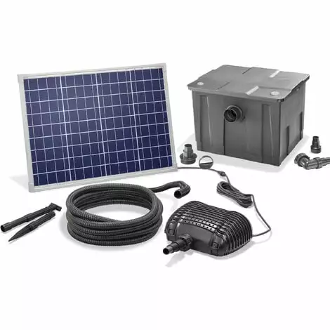 Nouveau ? Kit De Filtres Solaires Pour Bassin 50/2500 Pompe Solaire Filtre Externe Pour Bassin De Jardin Esotec 101080 ? 3 Nouveau ? Kit De Filtres Solaires Pour Bassin 50/2500 Pompe Solaire Filtre Externe Pour Bassin De Jardin Esotec 101080 ?