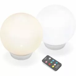 Remise ? ESOTEC Set De Boules Solaires Flottantes 20 Cm + Télécommande 8 Couleurs De Lumière 102130 ? -ESOTEC Boutique 26789806 2