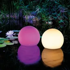 Remise ? ESOTEC Set De Boules Solaires Flottantes 20 Cm + Télécommande 8 Couleurs De Lumière 102130 ? -ESOTEC Boutique 26789806 3