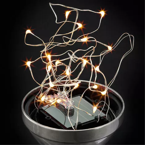 De gros ? Ensemble De Prises De Jardin Solaire En Mosaïque De Verre Blanc Chaud, éclairage Solaire De Jardin, Esotec 102310 ✔️ 5 De gros ? Ensemble De Prises De Jardin Solaire En Mosaïque De Verre Blanc Chaud, éclairage Solaire De Jardin, Esotec 102310 ✔️ – Image 3