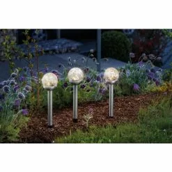 De gros ? Ensemble De Prises De Jardin Solaire En Mosaïque De Verre Blanc Chaud, éclairage Solaire De Jardin, Esotec 102310 ✔️ 9 De gros ? Ensemble De Prises De Jardin Solaire En Mosaïque De Verre Blanc Chaud, éclairage Solaire De Jardin, Esotec 102310 ✔️ -ESOTEC Boutique 26789909 4