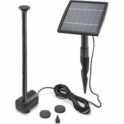 Remise ? Pompe Solaire Pour Bassin 1,5 W 140 l/h Pompe Solaire Pour Bassin De Jardin Kit De Pompe Esotec 101905 ?