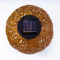 Top 10 ? ESOTEC Boule Solaire En Métal Lot De 2 Samira 20 Et 30cm Décoration De Jardin Rouille Lampe Solaire LED ? 8 Top 10 ? ESOTEC Boule Solaire En Métal Lot De 2 Samira 20 Et 30cm Décoration De Jardin Rouille Lampe Solaire LED ? -ESOTEC Boutique 26790073 3