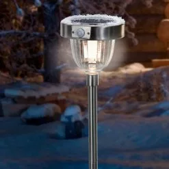 Promo ✨ Lumière Solaire De Chemin Asinara Détecteur De Mouvement Blanc Froid + Chaud Garden, Esotec 102530 ? -ESOTEC Boutique 26790176 3