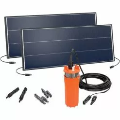Coupon ❤️ ESOTEC Pompe Solaire Pour Fontaine Profonde 30m Hauteur De Refoulement 150W Module Solaire Pompe à Eau Jardin 100820 ?